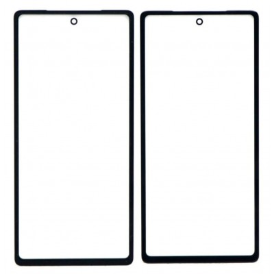 Replacement Front Glass For Google Pixel 7a Charcoal By - Maxbhi Com