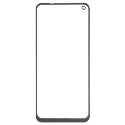 Replacement Front Glass For Oppo A74 5g White By - Maxbhi Com
