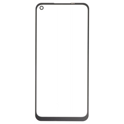Replacement Front Glass For Oppo A74 5g White By - Maxbhi Com