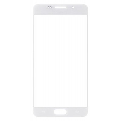 Replacement Front Glass For Samsung Galaxy A7 2016 White By - Maxbhi Com