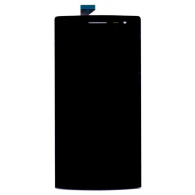 Lcd With Touch Screen For Oppo Find 7a Black By - Maxbhi Com