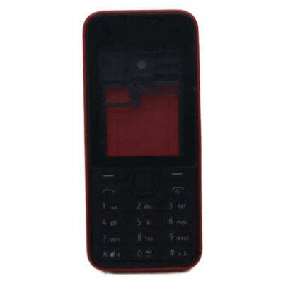 Full Body Housing For Nokia 208 Red - Maxbhi Com