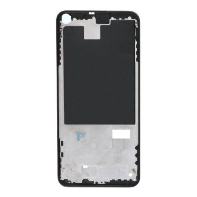 Lcd Frame Middle Chassis For Xiaomi Redmi Note 9 5g Grey By - Maxbhi Com
