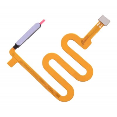 Fingerprint Sensor Flex Cable For Infinix Note 10 Pro Nfc White By - Maxbhi Com