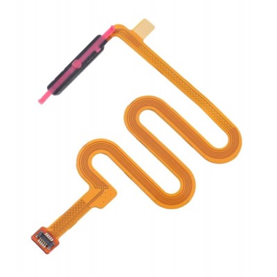Fingerprint Sensor Flex Cable For Infinix Note 10 Pro Nfc White By - Maxbhi Com