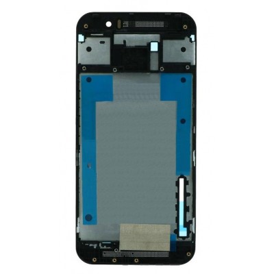 Lcd Frame Middle Chassis For Htc One M9 Black By - Maxbhi Com