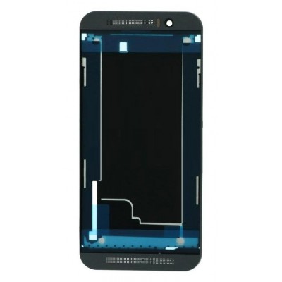 Lcd Frame Middle Chassis For Htc One M9 Black By - Maxbhi Com