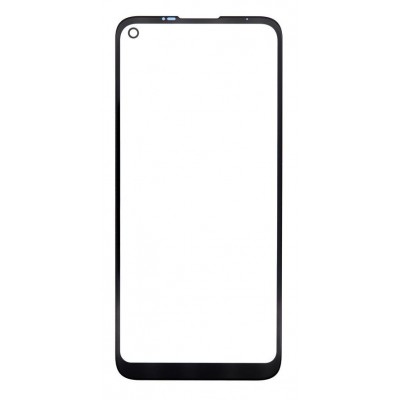 Replacement Front Glass For Motorola Moto G Fast White By - Maxbhi Com