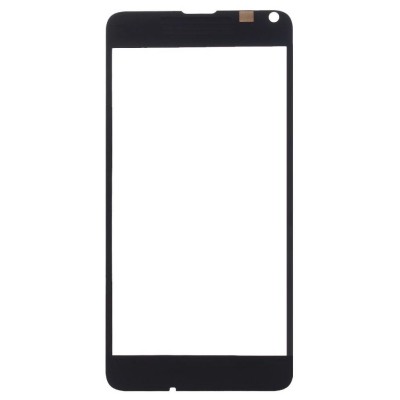 Replacement Front Glass For Microsoft Lumia 640 Lte Black By - Maxbhi Com
