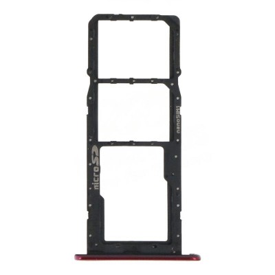 Sim Card Holder Tray For Lg K62 Red - Maxbhi Com