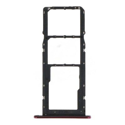 Sim Card Holder Tray For Lg K62 Red - Maxbhi Com