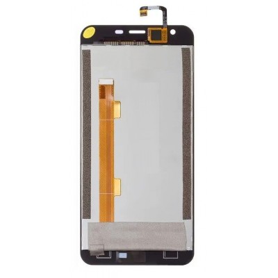 Lcd With Touch Screen For Oukitel K7000 Black By - Maxbhi Com