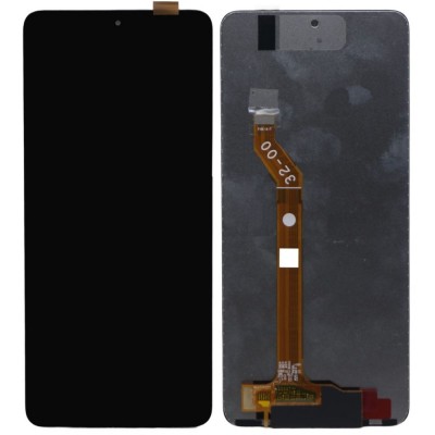 LCD with Touch Screen for Honor X9 Silver