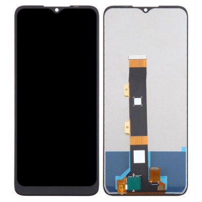 Lcd With Touch Screen For Nokia G22 Black By - Maxbhi Com