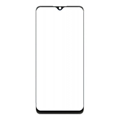 Replacement Front Glass For Vivo Y15c Black By - Maxbhi Com