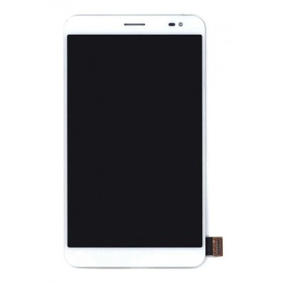 Lcd With Touch Screen For Huawei Mediapad X1 White By - Maxbhi Com