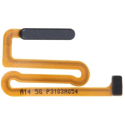 Fingerprint Sensor Flex Cable For Samsung Galaxy A14 Black By - Maxbhi Com