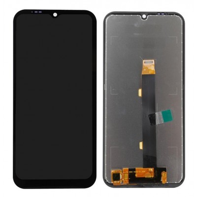 Lcd With Touch Screen For Cubot Kingkong 6 Black By - Maxbhi Com