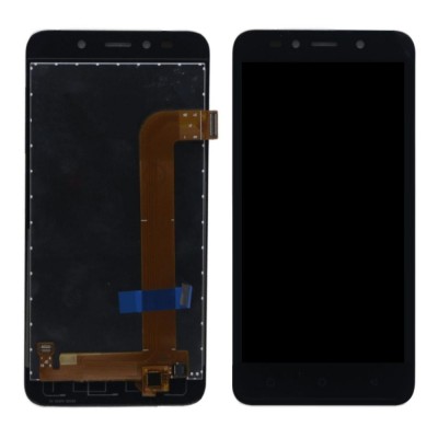 Lcd With Touch Screen For Lava Z21 White By - Maxbhi Com