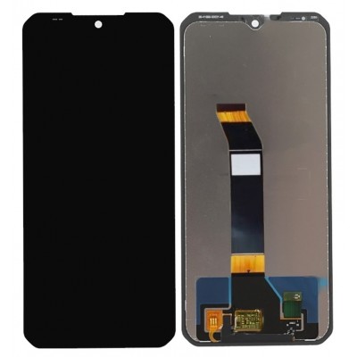 Lcd With Touch Screen For Doogee V30t White By - Maxbhi Com