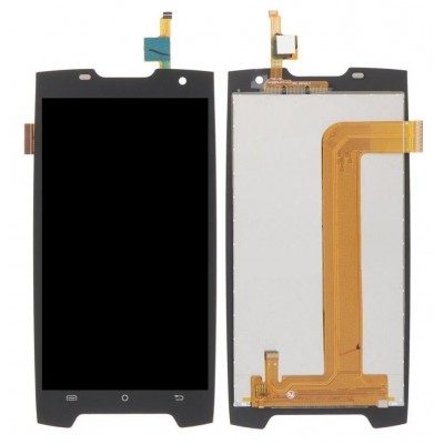 Lcd With Touch Screen For Cubot Kingkong Cs Black By - Maxbhi Com