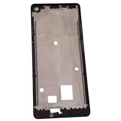 Lcd Frame Middle Chassis For Cubot Max 3 Black By - Maxbhi Com