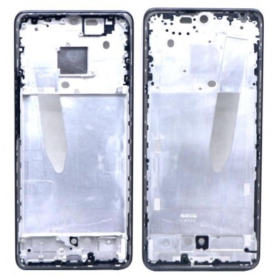 Lcd Frame Middle Chassis For Realme 11 Pro 5g Black By - Maxbhi Com