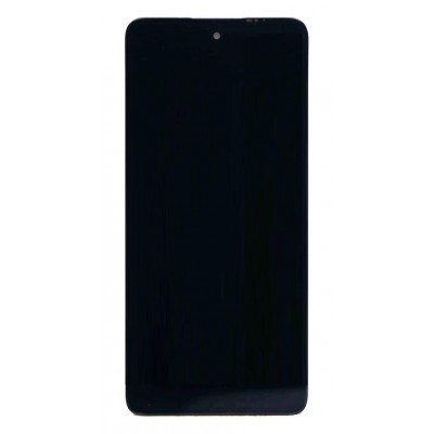 Lcd With Touch Screen For Motorola Moto E32 India Black By - Maxbhi Com
