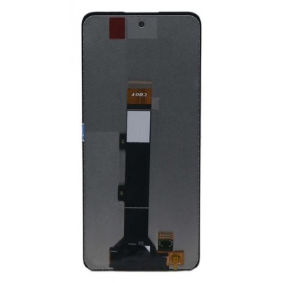 Lcd With Touch Screen For Motorola Moto E32 India Black By - Maxbhi Com