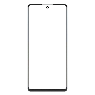 Replacement Front Glass For I Kall Z17 Black By - Maxbhi Com