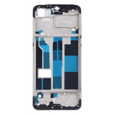Lcd Frame Middle Chassis For Oppo A7x Black By - Maxbhi Com