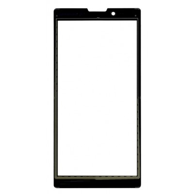 Replacement Front Glass For Cubot King Kong 3 Black By - Maxbhi Com