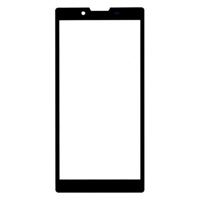Replacement Front Glass For Cubot King Kong 3 Black By - Maxbhi Com
