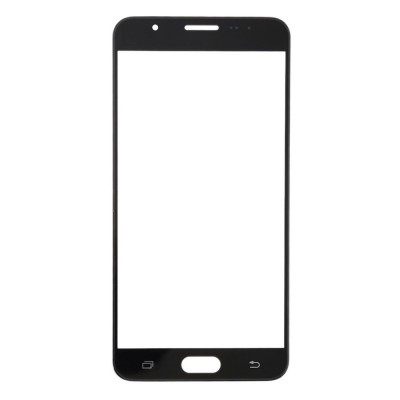 Replacement Front Glass For Samsung Galaxy E7 Black By - Maxbhi Com