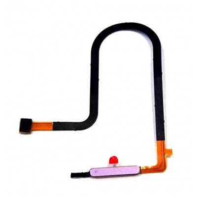 Fingerprint Sensor Flex Cable For Doogee N50 Pink By - Maxbhi Com