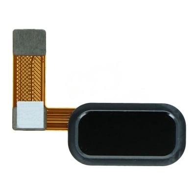 Fingerprint Sensor Flex Cable For Asus Zenfone 4 Max Zc520kl Black By - Maxbhi Com