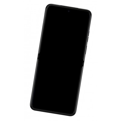 Lcd Frame Middle Chassis For Motorola Razr 40 Ultra Black By - Maxbhi Com