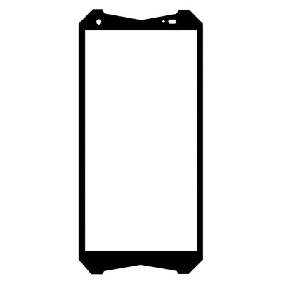 Replacement Front Glass For Ulefone Power Armor 20wt White By - Maxbhi Com