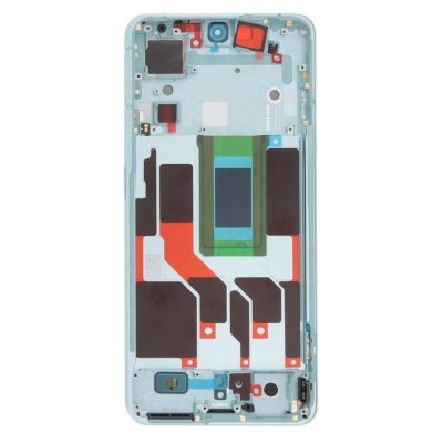 Lcd Frame Middle Chassis For Oppo Reno8 Pro Plus 5g Silver By - Maxbhi Com