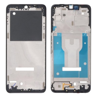 Lcd Frame Middle Chassis For Tmobile Revvl 6 5g Black By - Maxbhi Com