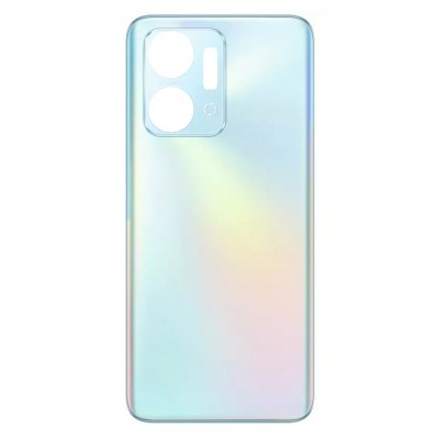 Back Panel Cover For Honor X7a Silver - Maxbhi Com
