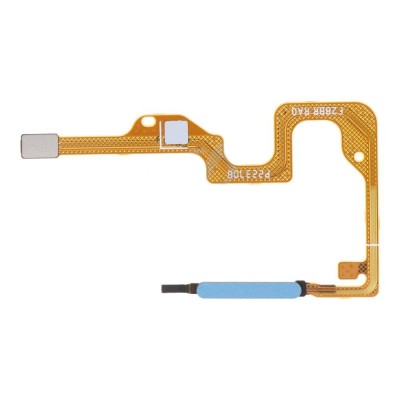 Fingerprint Sensor Flex Cable For Honor X7a Blue By - Maxbhi Com