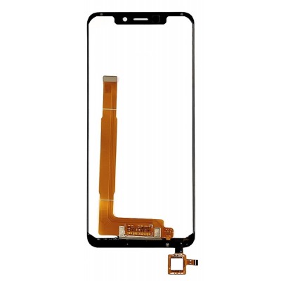 Lcd With Touch Screen For Vodafone Smart N10 Black By - Maxbhi Com