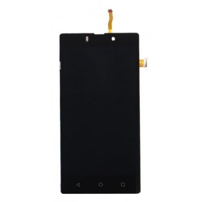 Lcd With Touch Screen For Lyf Wind 7s Blue By - Maxbhi Com