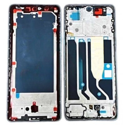 Lcd Frame Middle Chassis For Oppo Reno10 Pro Plus White By - Maxbhi Com