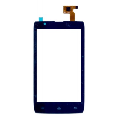 Touch Screen Digitizer For Intex Cloud Y4 Plus Blue By - Maxbhi Com