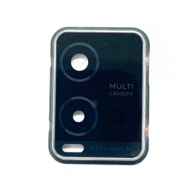 Camera Lens Glass with Frame for Vivo T1x 4G Black