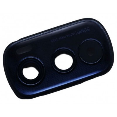 Camera Lens Glass With Frame For Motorola Edge 30 Black By - Maxbhi Com