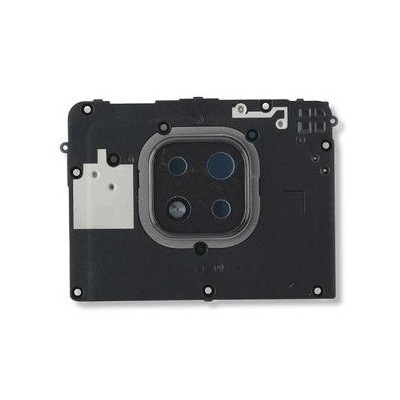 Camera Lens Glass with Frame for Motorola Moto G Power 2021 Black