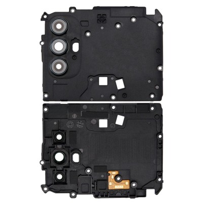 Camera Lens Glass With Frame For Motorola Moto G Power 2022 Black By - Maxbhi Com